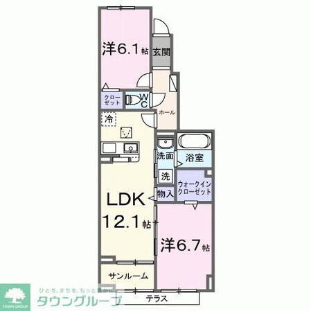 サンライズの物件間取画像